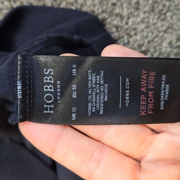 Hobbs London Women Shift front pocket Dress sz 6 - Picture 8 of 9